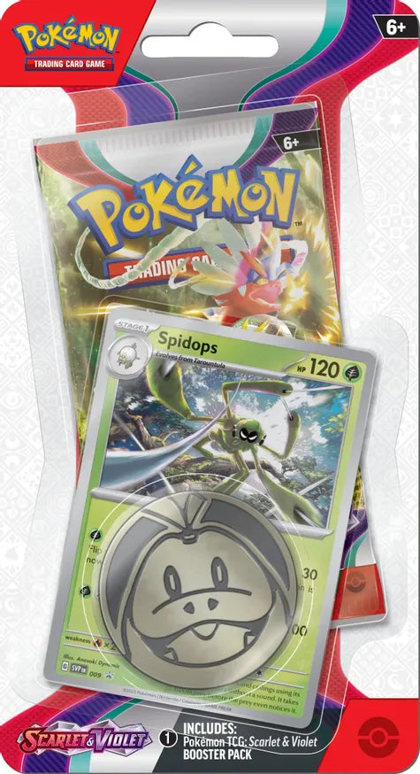 Scarlet & Violet Single Pack Blister (Spidops)