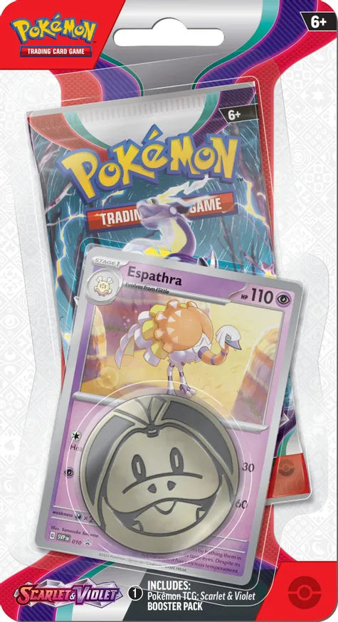 Scarlet & Violet Single Pack Blister (Espathra)