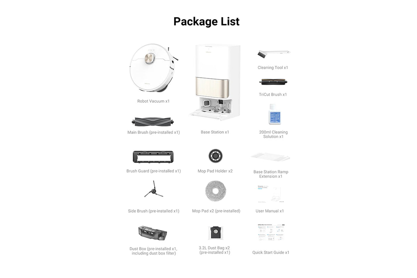 Dreame L40 Ultra Robot Vacuum Cleaner and Mopping | RLX53SE