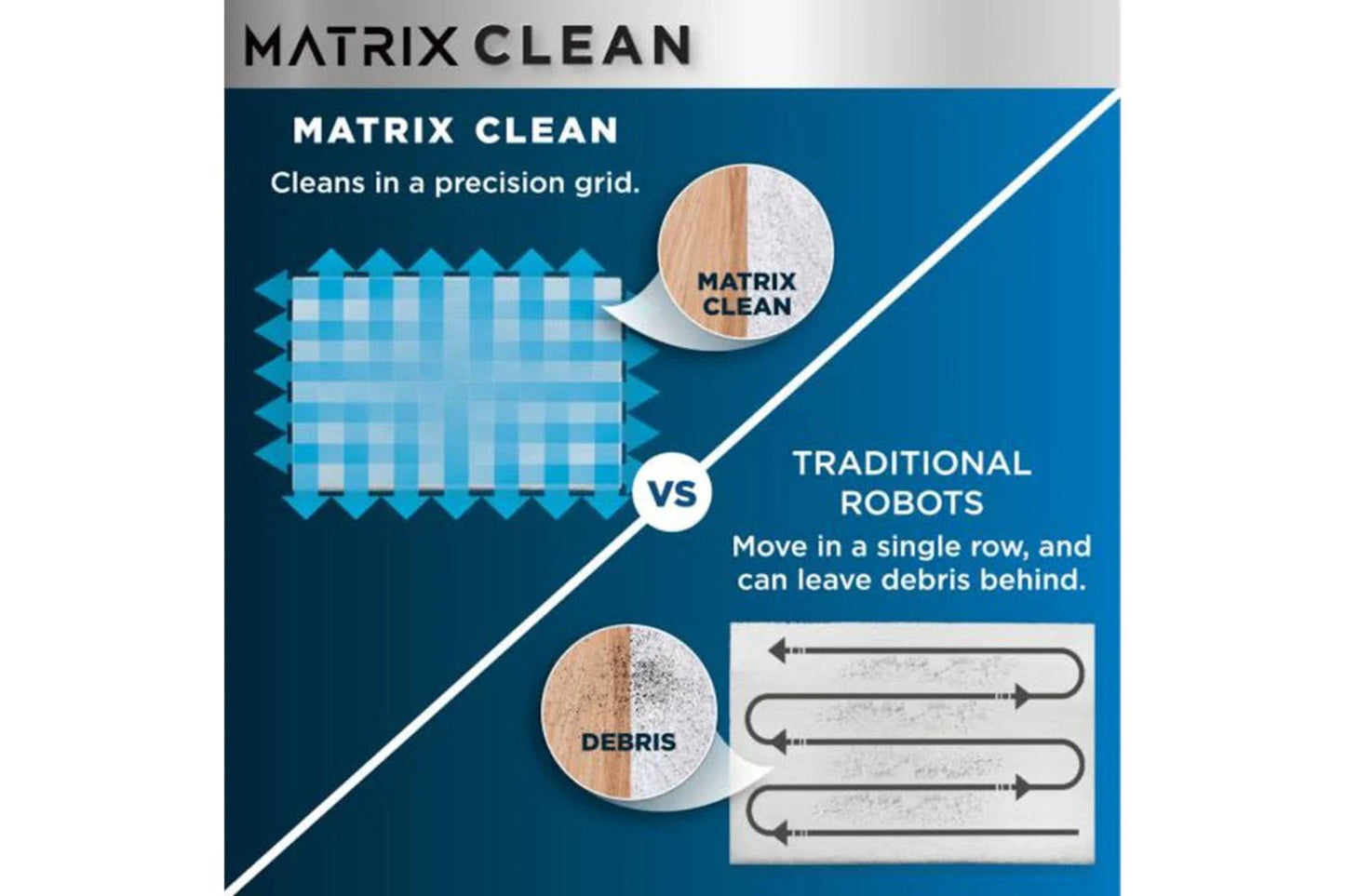 Shark Matrix Plus 2-in-1 Robot Vacuum & Mop | RV2620WDUK | Black/Silver