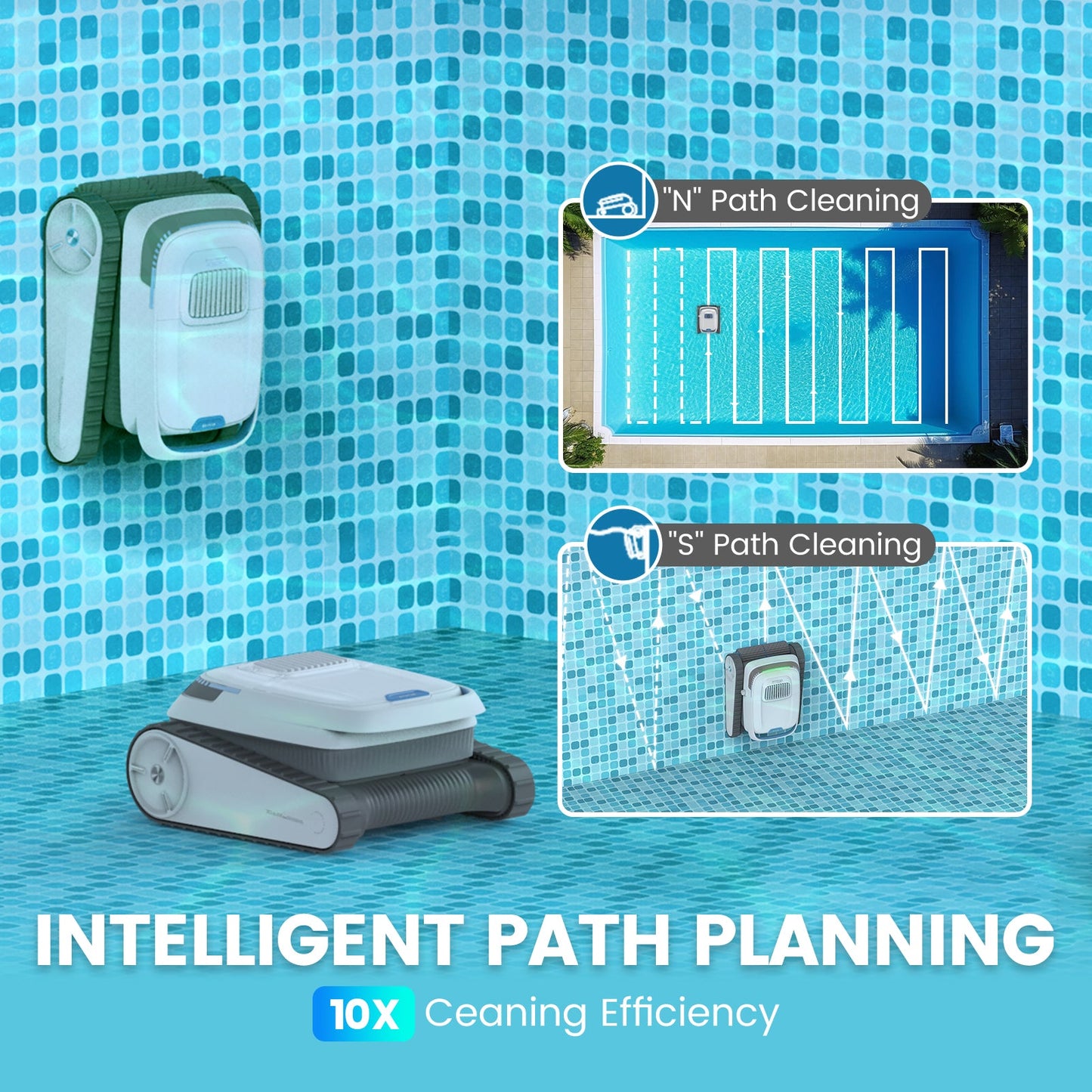 AIRROBO PC10 | Cordless Robotic Pool Cleaner | Pool Cleaning Robot