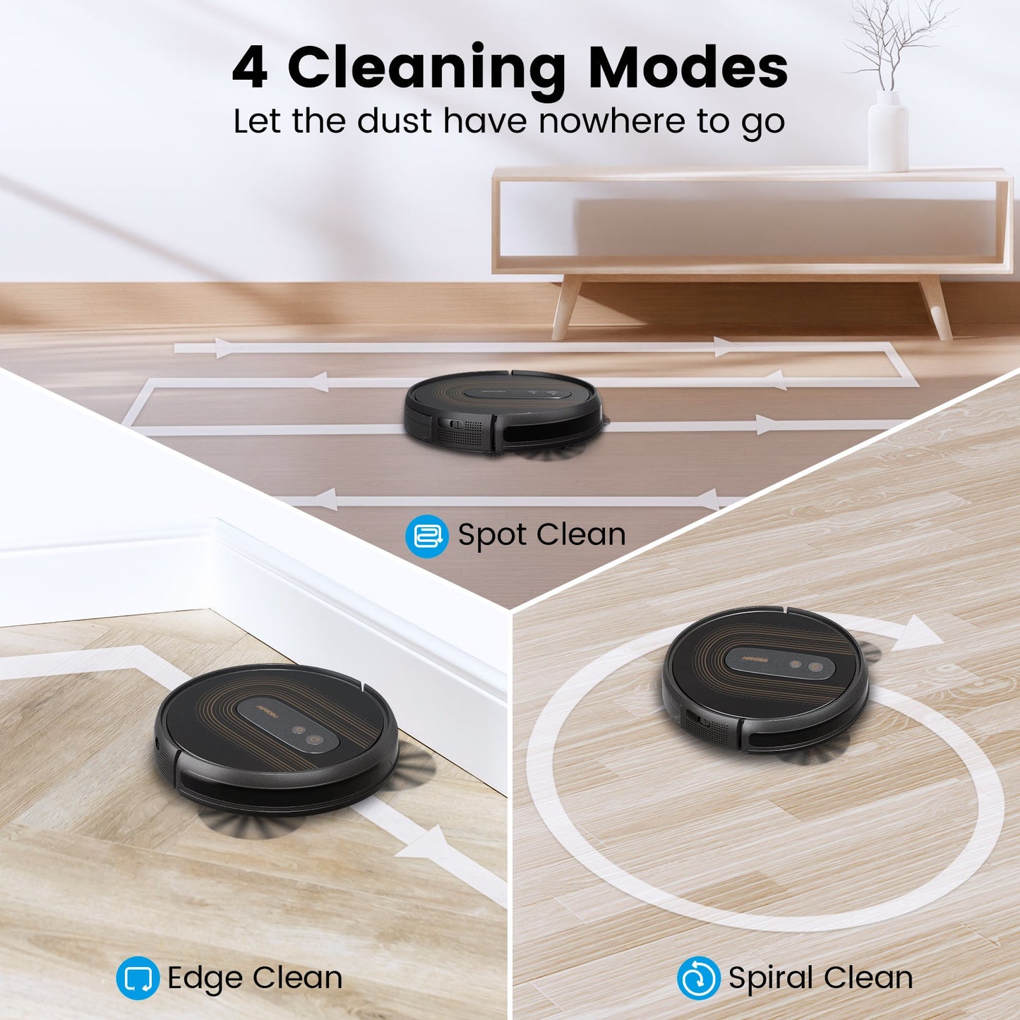 AIRROBO G50 | Carpet and Pet Hair| 2800Pa Robot Vacuum