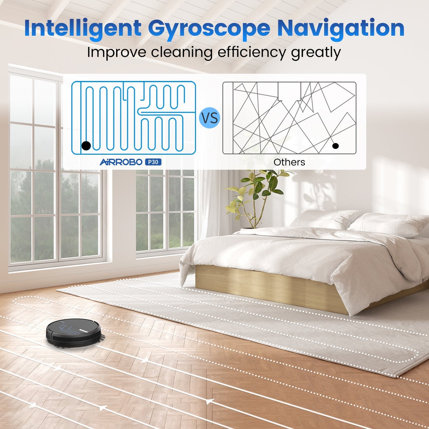 AIRROBO P30 | 3 in 1 Robot Vacuum and Mop Combo