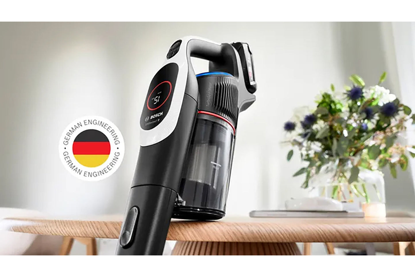 Bosch Unlimited 9 Cordless Vacuum Cleaner | BB931WGB | White