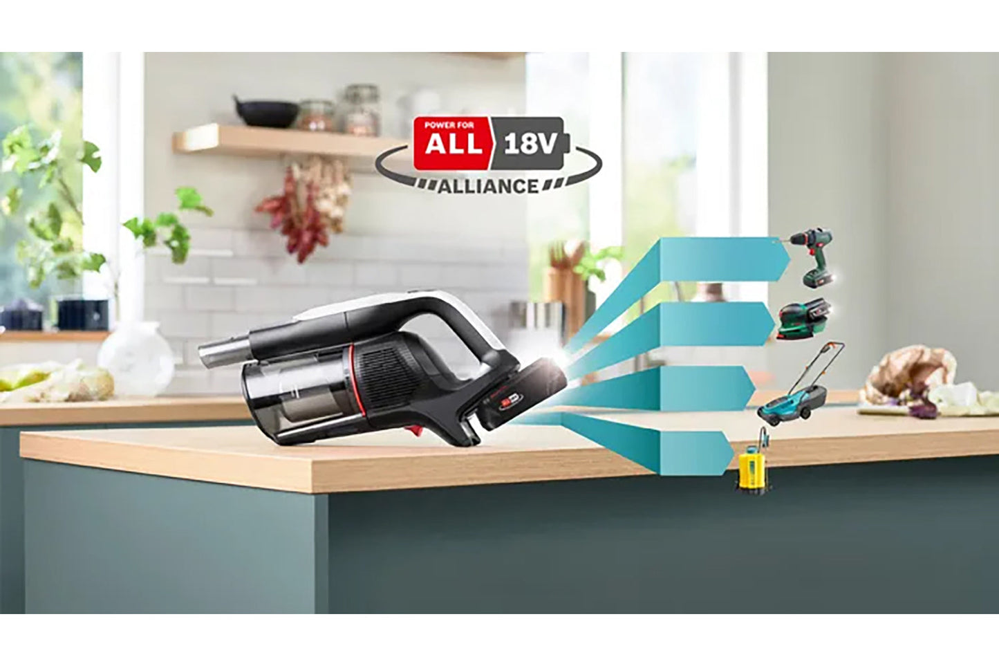 Bosch Unlimited 9 Cordless Vacuum Cleaner | BB931WGB | White