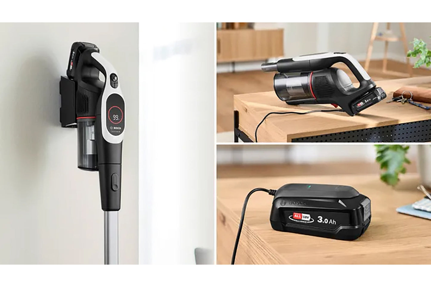 Bosch Unlimited 9 Cordless Vacuum Cleaner | BB931WGB | White