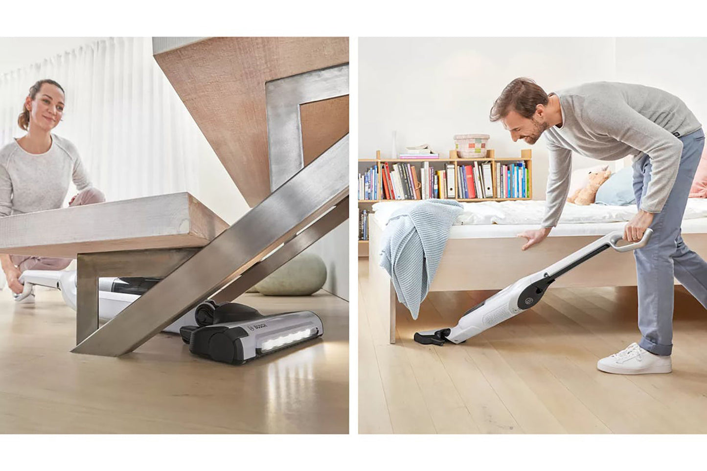 Bosch Serie 4 Flexxo Gen2 28Vmax Rechargeable vacuum cleaner | BBH3280GB | White