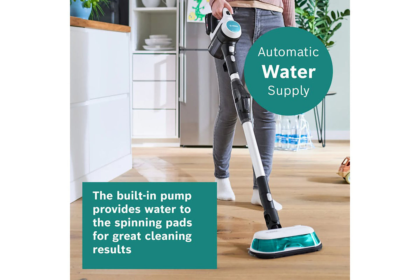 Bosch Cordless Handstick Vacuum Cleaner | White