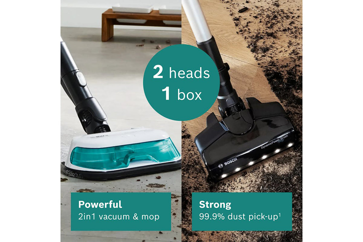 Bosch Cordless Handstick Vacuum Cleaner | White