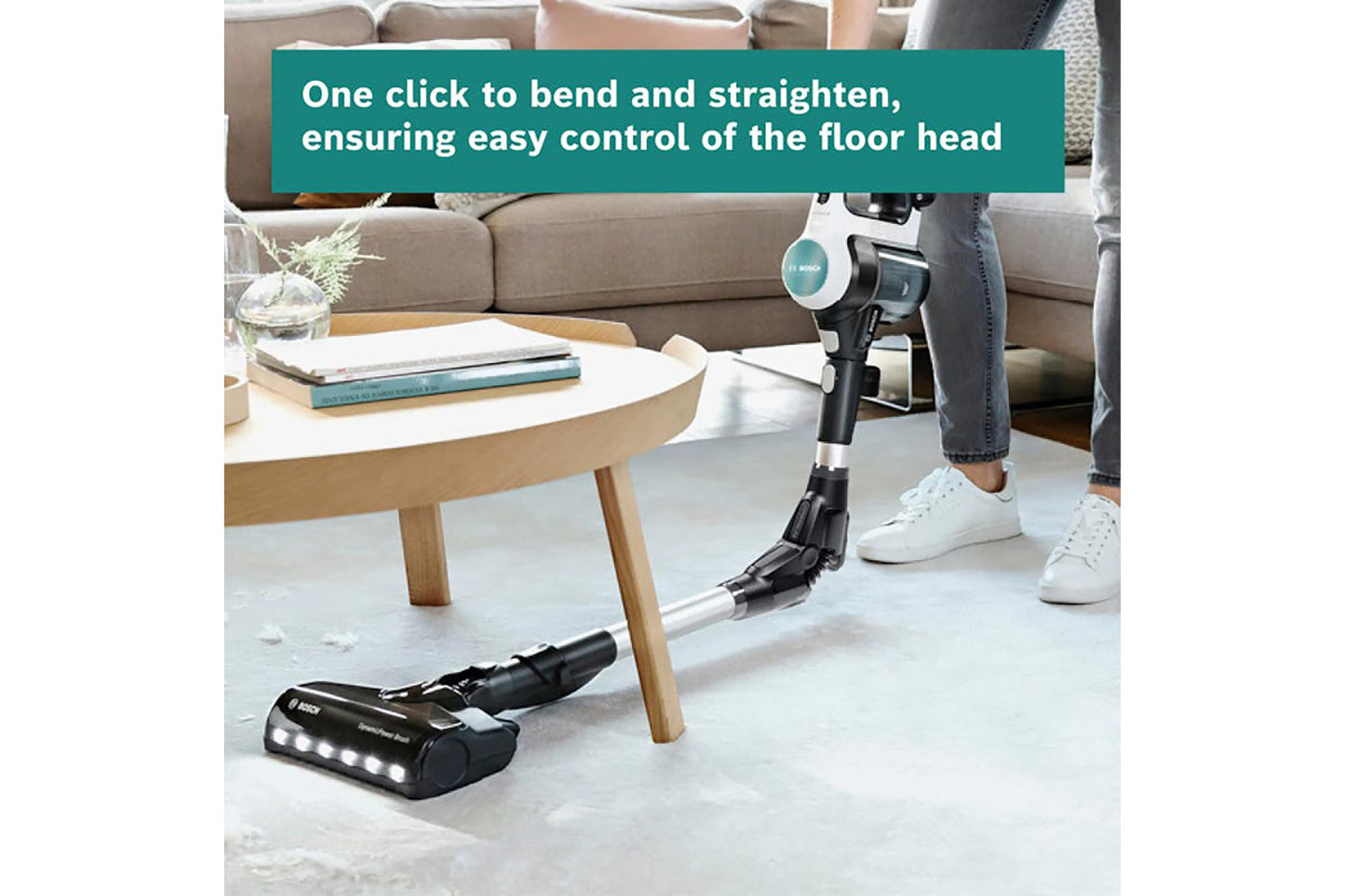 Bosch Cordless Handstick Vacuum Cleaner | White