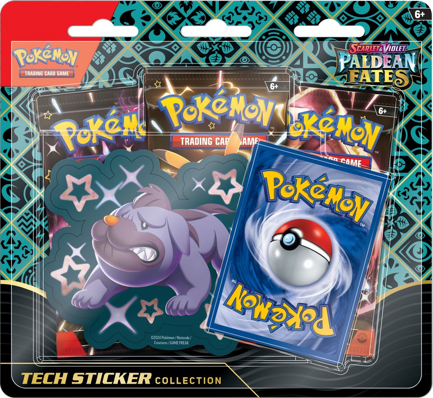 Paldean Fates - Tech Sticker Collection