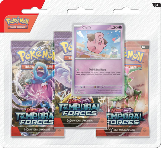 Temporal Forces 3 Pack Blister (Cleffa)