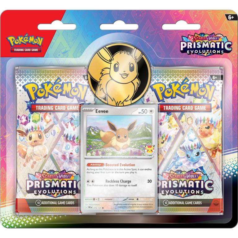 Prismatic Evolutions Two-Booster Blister