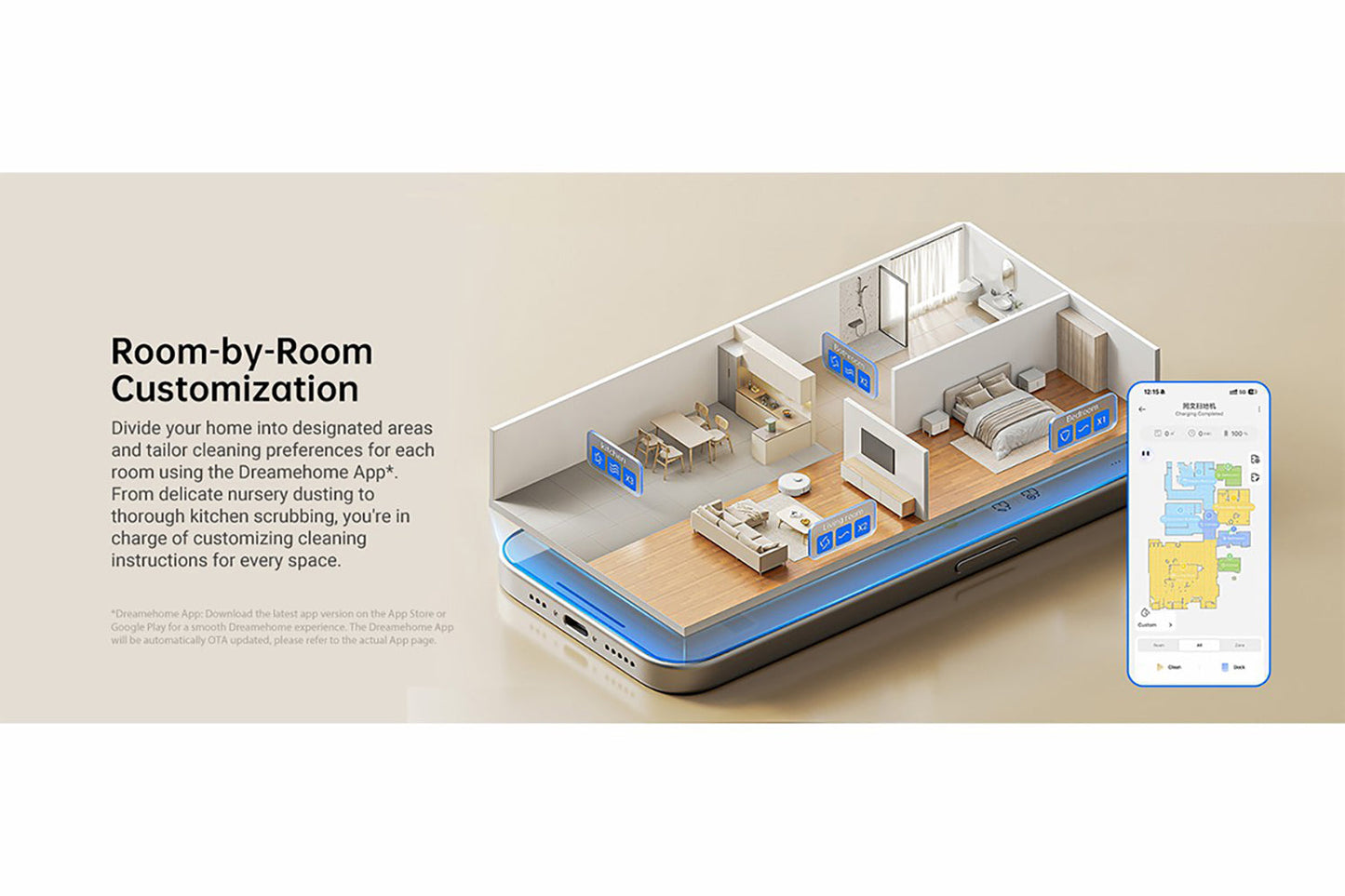 Dreame D10 Plus Gen 2 Robot Vacuum Cleaner | RLD32GD