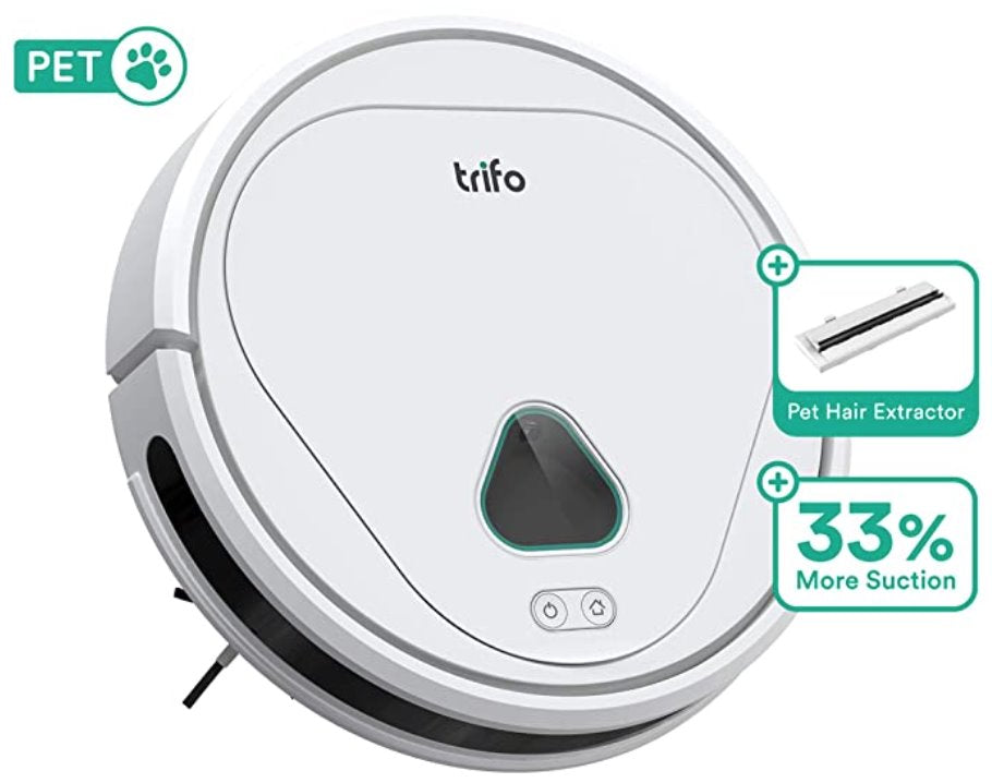 Trifo Max Home Surveillance Robot Vacuum Pet Edition