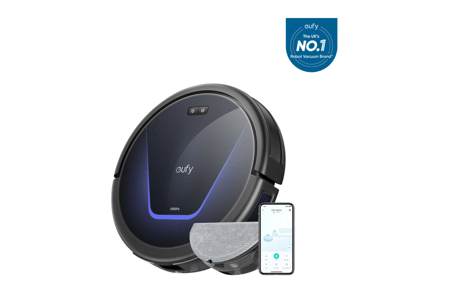 Eufy G50 Hybrid Robot Vacuum | T2212V11