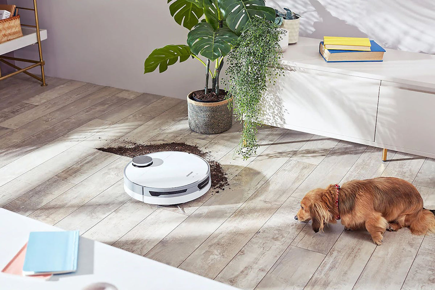 Samsung Jet Bot+ Robot Vacuum Cleaner | VR30T85513W/EU