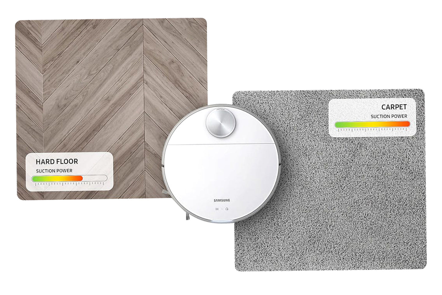 Samsung Jet Bot+ Robot Vacuum Cleaner | VR30T85513W/EU