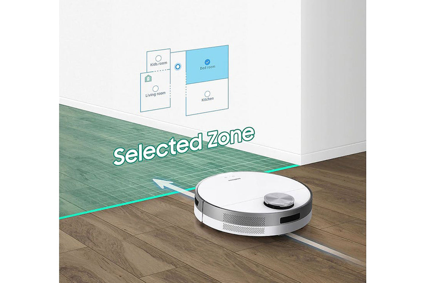 Samsung Jet Bot+ Robot Vacuum Cleaner | VR30T85513W/EU