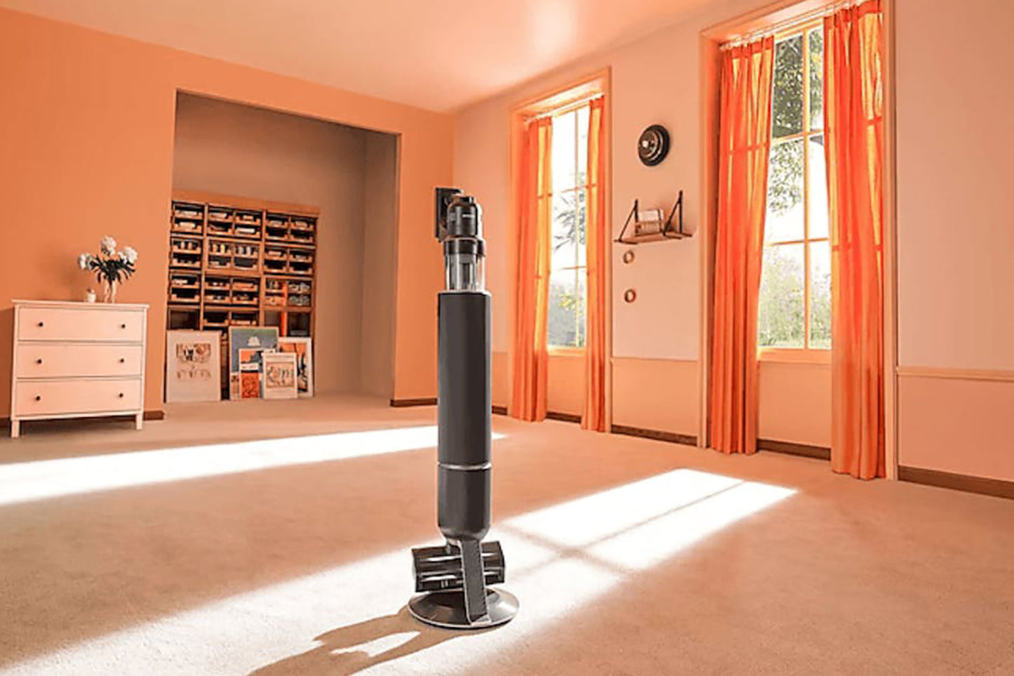 Samsung Bespoke Jet AI 280W Cordless Stick Vacuum Cleaner with All in One Clean Station| VS28C9784QK/EU