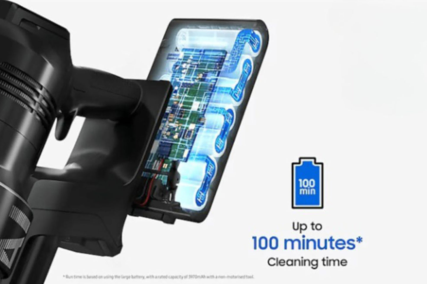 Samsung Bespoke Jet AI 280W Cordless Stick Vacuum Cleaner with All in One Clean Station| VS28C9784QK/EU