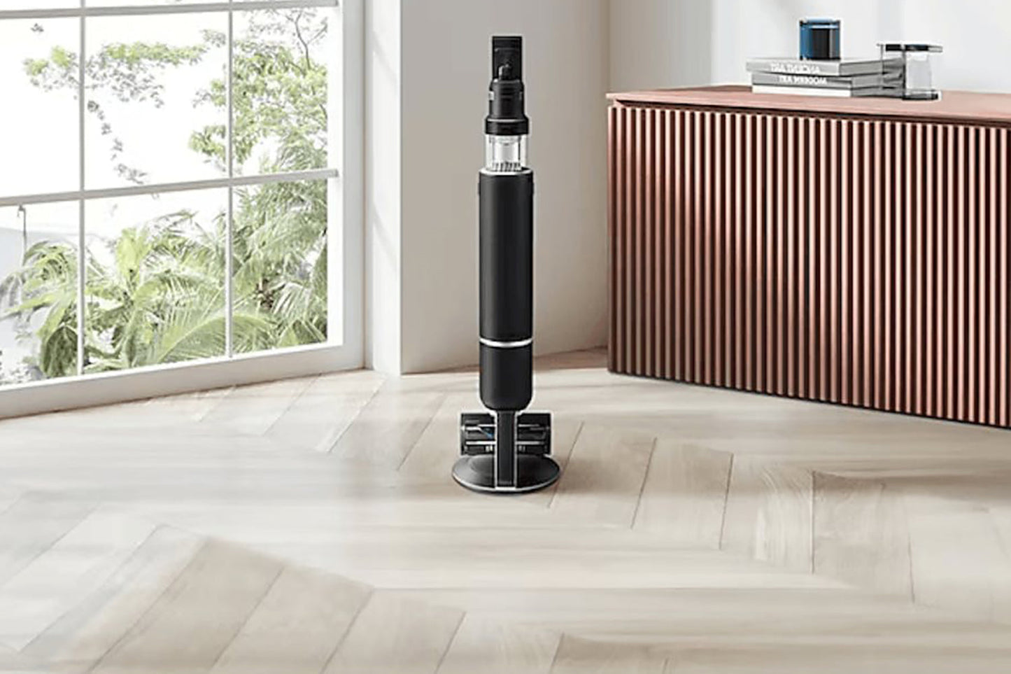 Samsung Bespoke Jet AI 280W Cordless Stick Vacuum Cleaner with All in One Clean Station| VS28C9784QK/EU