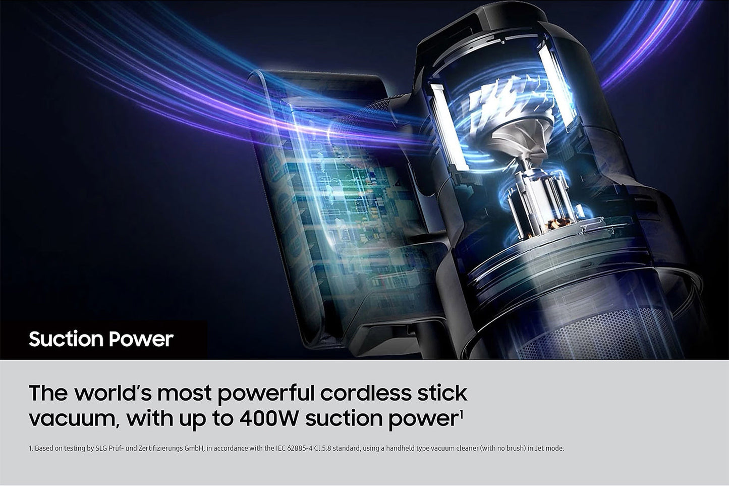 Samsung Jet Ultra with AI Cordless Stick Vacuum Cleaner | VS90F40DEK/EU